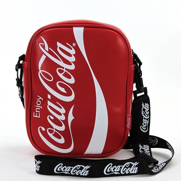 Borsa A Tracolla Coca-Cola Classica – Unisex, Rosso, Taglia Unica, By The Gift Scholars